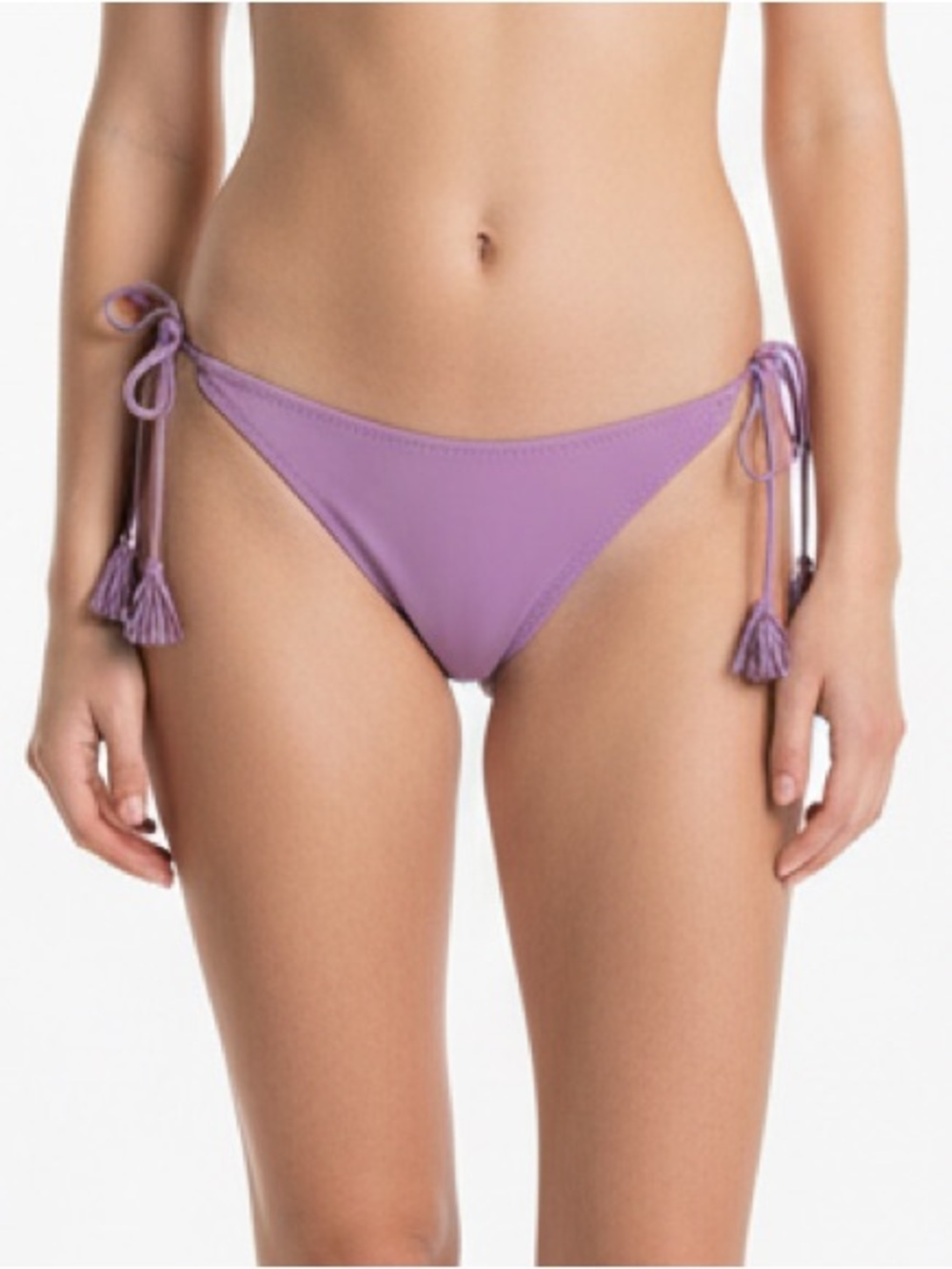 Forever Young Women's‎ Purple Tie-Side Bikini Bottom Size L